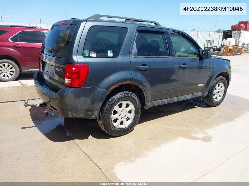 2008 Mazda Tribute I Sport VIN: 4F2CZ02Z38KM10046 Lot: 42272688