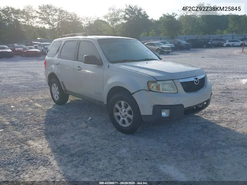 2008 Mazda Tribute I Sport VIN: 4F2CZ92Z38KM25845 Lot: 42286571