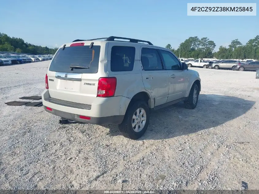 2008 Mazda Tribute I Sport VIN: 4F2CZ92Z38KM25845 Lot: 42286571