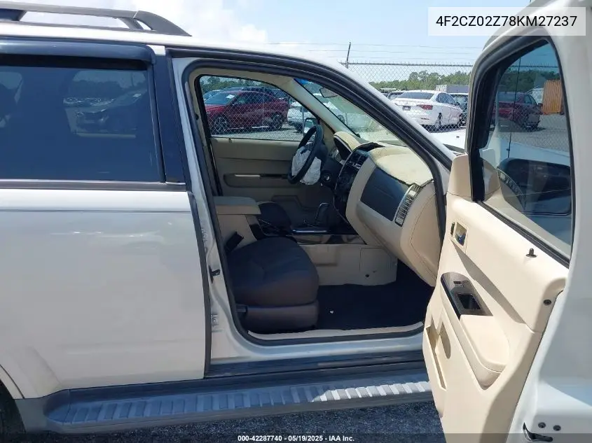 2008 Mazda Tribute I Touring VIN: 4F2CZ02Z78KM27237 Lot: 42287740