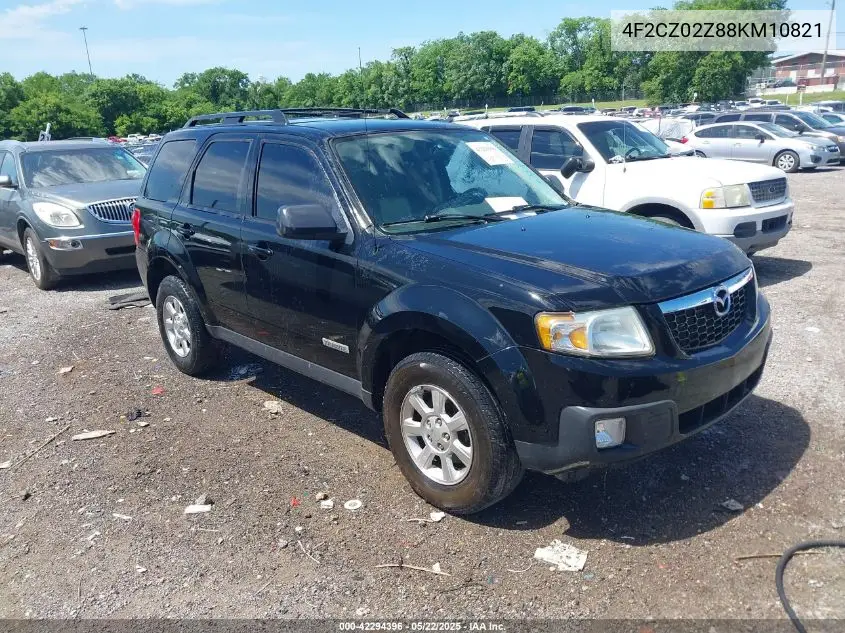 2008 Mazda Tribute I Touring VIN: 4F2CZ02Z88KM10821 Lot: 42294396
