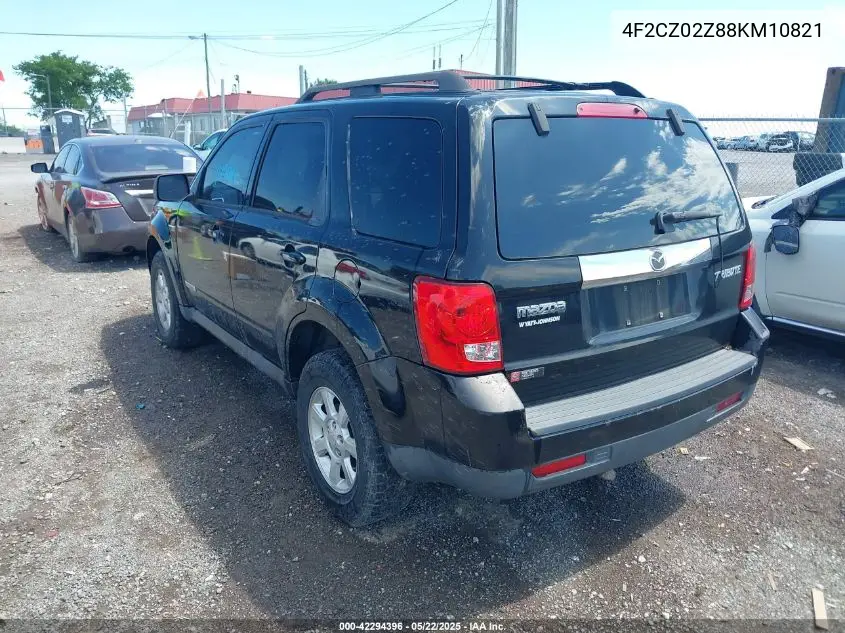 2008 Mazda Tribute I Touring VIN: 4F2CZ02Z88KM10821 Lot: 42294396