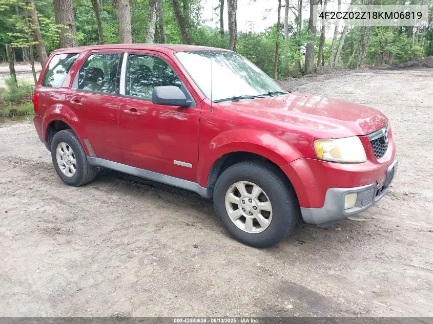 2008 Mazda Tribute I Sport VIN: 4F2CZ02Z18KM06819 Lot: 42483626