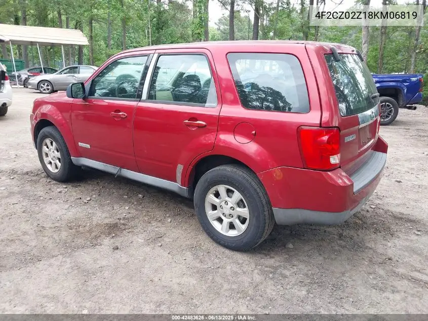 2008 Mazda Tribute I Sport VIN: 4F2CZ02Z18KM06819 Lot: 42483626