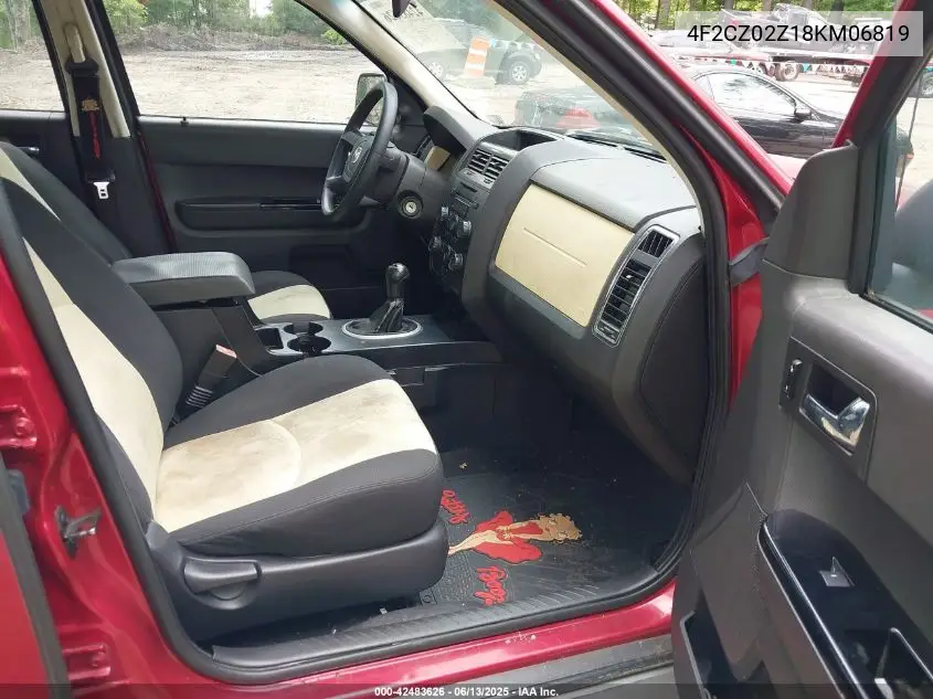 2008 Mazda Tribute I Sport VIN: 4F2CZ02Z18KM06819 Lot: 42483626