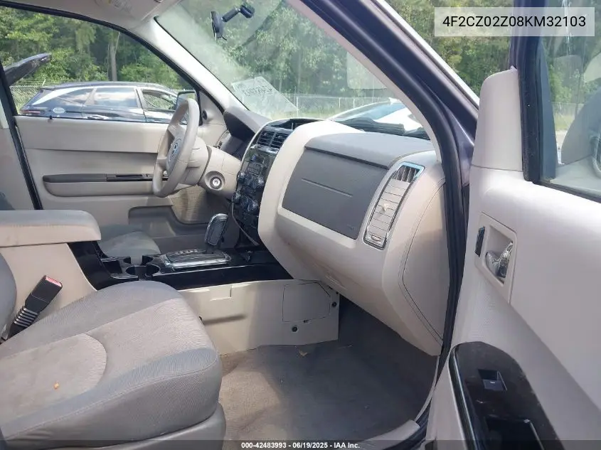 2008 Mazda Tribute I Sport VIN: 4F2CZ02Z08KM32103 Lot: 42483993