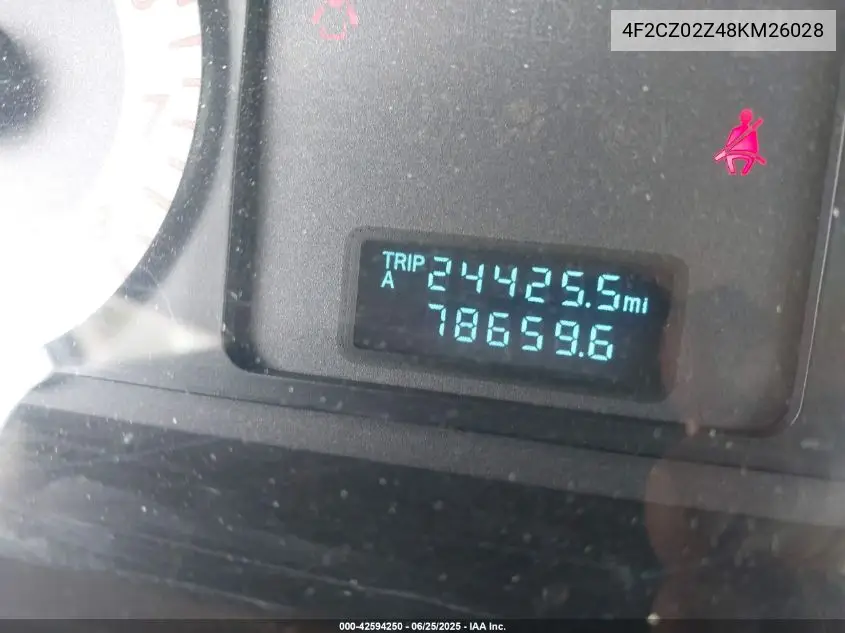 2008 Mazda Tribute I Sport VIN: 4F2CZ02Z48KM26028 Lot: 42594250