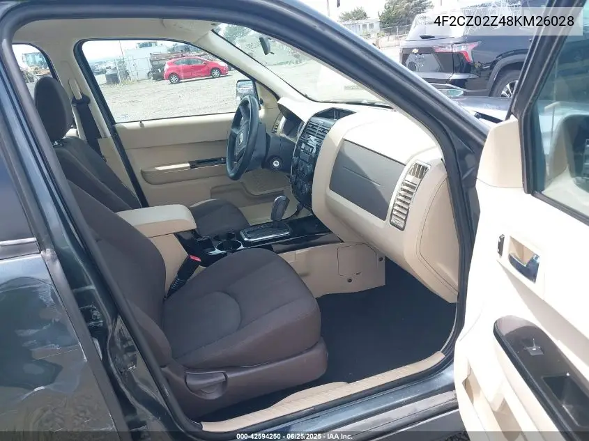 2008 Mazda Tribute I Sport VIN: 4F2CZ02Z48KM26028 Lot: 42594250
