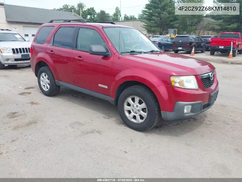 2008 Mazda Tribute I Touring VIN: 4F2CZ92Z68KM14810 Lot: 42621730