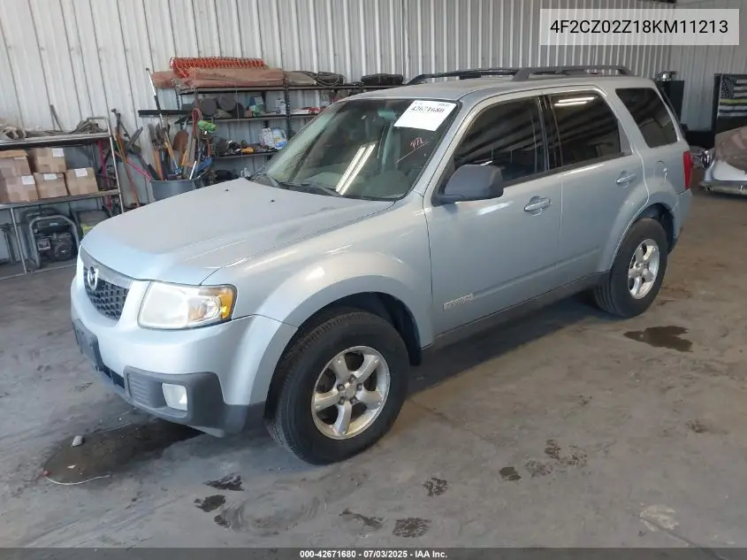 2008 Mazda Tribute I Grand Touring VIN: 4F2CZ02Z18KM11213 Lot: 42671680