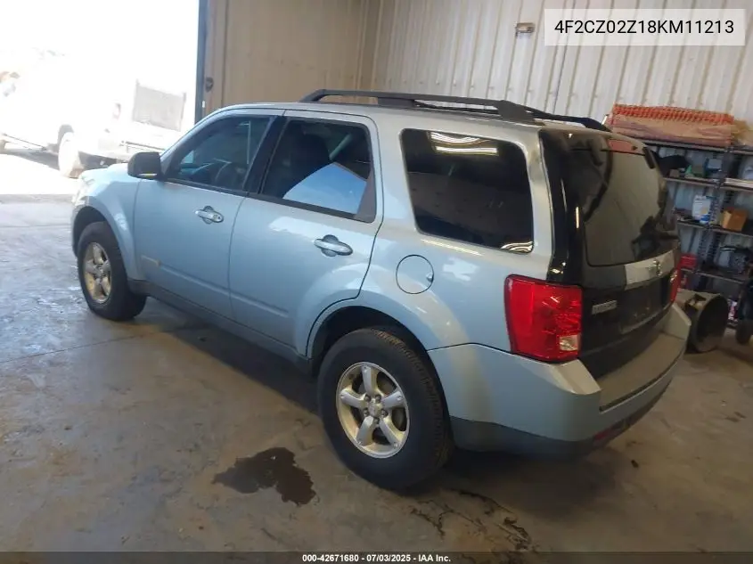 2008 Mazda Tribute I Grand Touring VIN: 4F2CZ02Z18KM11213 Lot: 42671680