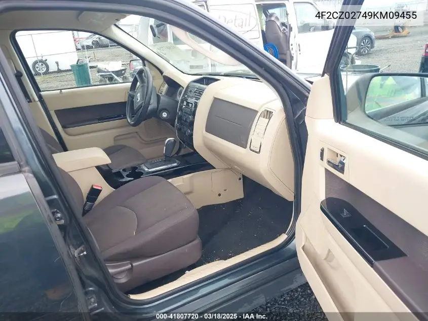 2009 Mazda Tribute I Sport VIN: 4F2CZ02749KM09455 Lot: 41807720