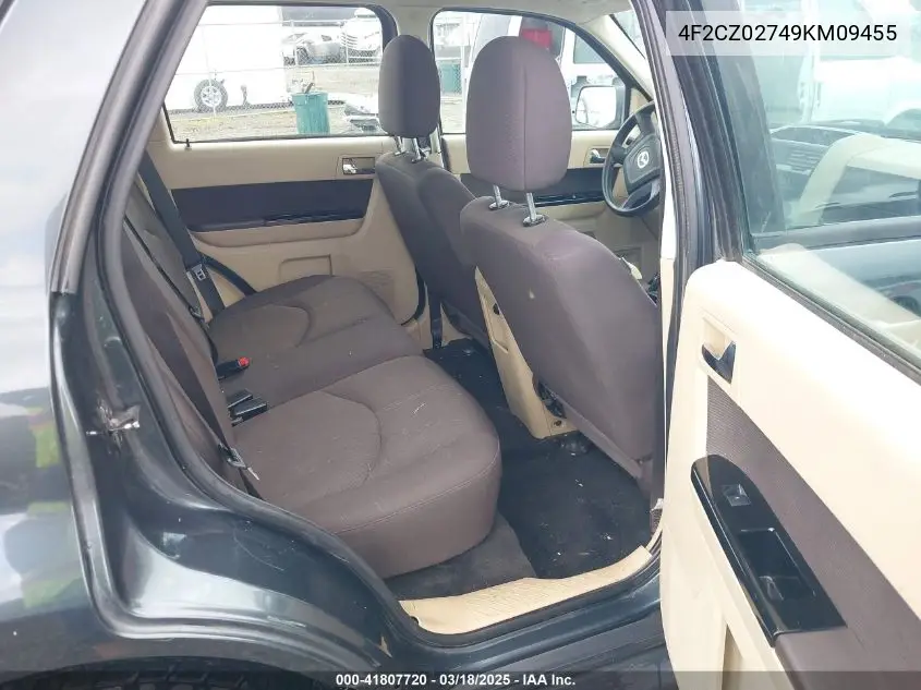 2009 Mazda Tribute I Sport VIN: 4F2CZ02749KM09455 Lot: 41807720