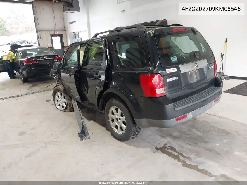 2009 Mazda Tribute I Sport VIN: 4F2CZ02709KM08545 Lot: 41961289