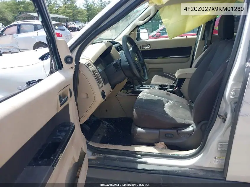 2009 Mazda Tribute I Touring VIN: 4F2CZ027X9KM01280 Lot: 42162284