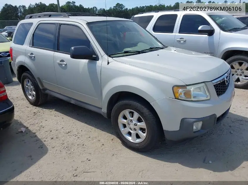 2009 Mazda Tribute I Sport VIN: 4F2CZ02789KM06106 Lot: 42208538