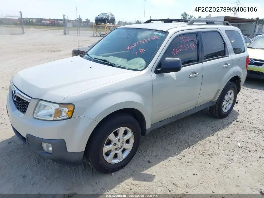 2009 Mazda Tribute I Sport VIN: 4F2CZ02789KM06106 Lot: 42208538