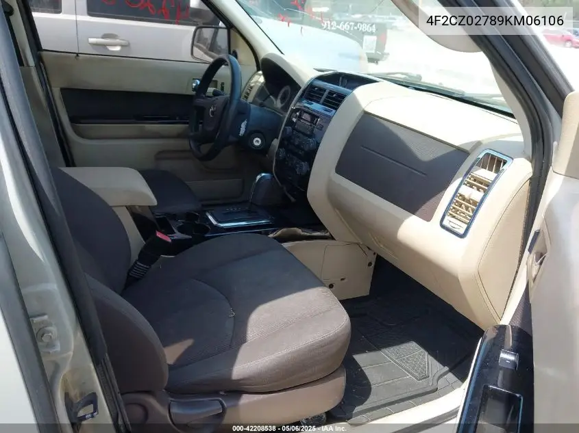 2009 Mazda Tribute I Sport VIN: 4F2CZ02789KM06106 Lot: 42208538