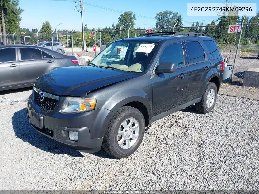 2009 Mazda Tribute I Grand Touring VIN: 4F2CZ92749KM09296 Lot: 42652957