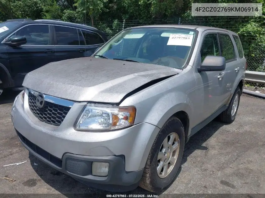 2009 Mazda Tribute I Sport VIN: 4F2CZ02769KM06914 Lot: 42797983
