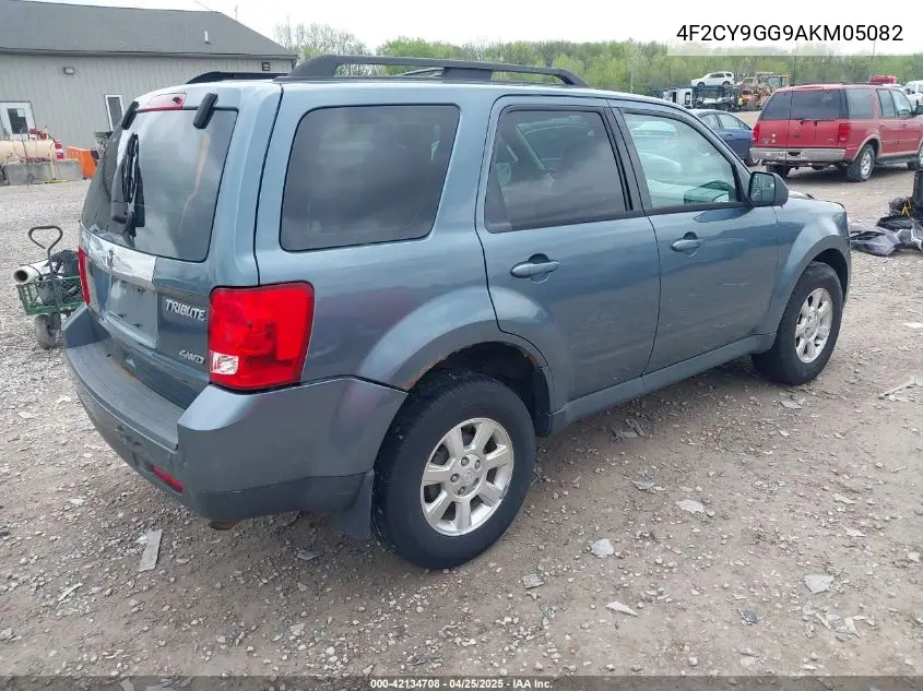 2010 Mazda Tribute S Grand Touring VIN: 4F2CY9GG9AKM05082 Lot: 42134708