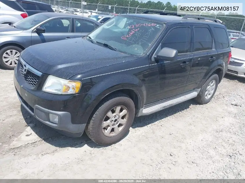 2010 Mazda Tribute I Grand Touring VIN: 4F2CY0C75AKM08157 Lot: 42304366