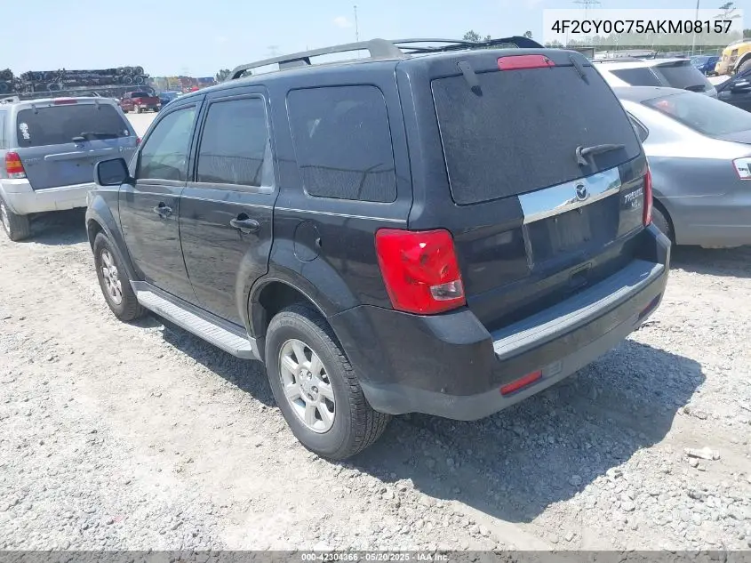 2010 Mazda Tribute I Grand Touring VIN: 4F2CY0C75AKM08157 Lot: 42304366