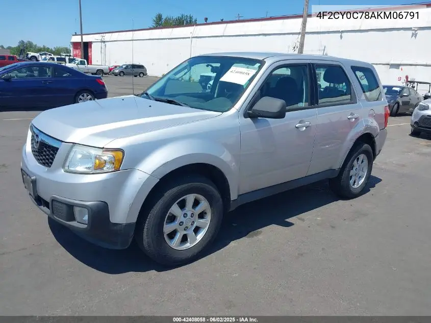 2010 Mazda Tribute I Sport VIN: 4F2CY0C78AKM06791 Lot: 42408058