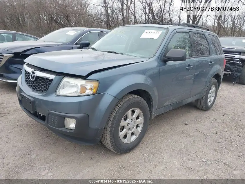 2011 Mazda Tribute I Grand Touring VIN: 4F2CY9C77BKM07453 Lot: 41834145