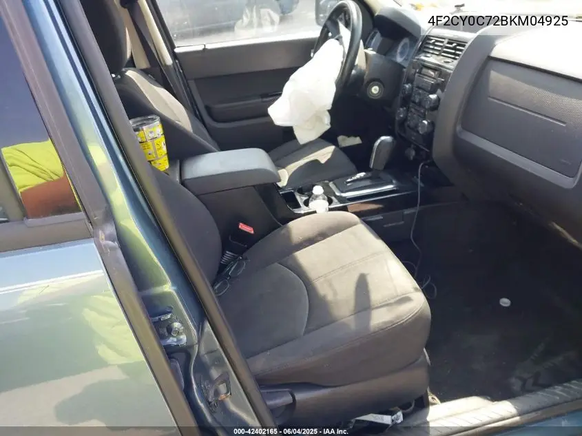 2011 Mazda Tribute I Sport VIN: 4F2CY0C72BKM04925 Lot: 42402165