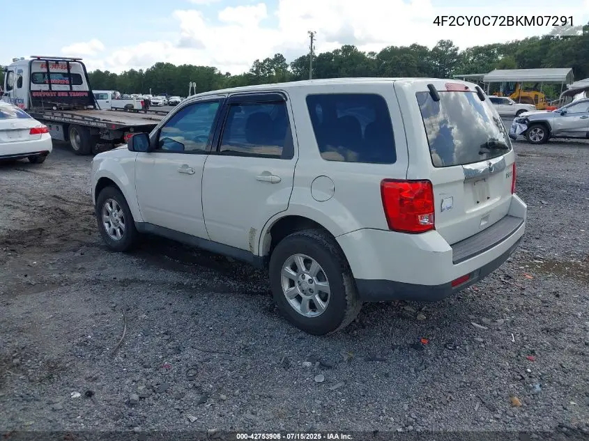 2011 Mazda Tribute I Sport VIN: 4F2CY0C72BKM07291 Lot: 42753906