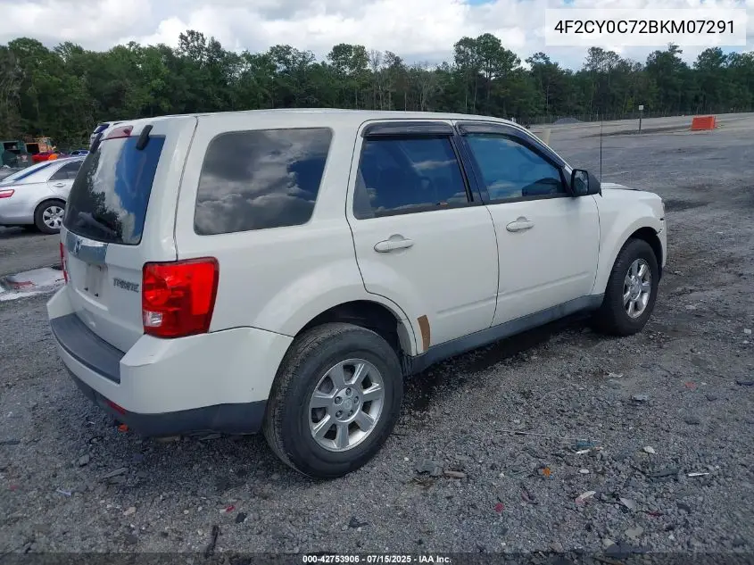 2011 Mazda Tribute I Sport VIN: 4F2CY0C72BKM07291 Lot: 42753906