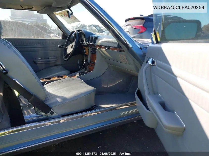 1985 Mercedes-Benz 380 Sl VIN: WDBBA45C6FA020254 Lot: 41254573
