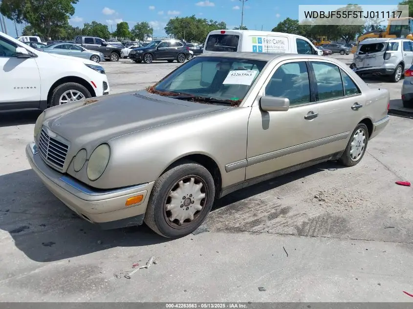 1996 Mercedes-Benz E 320 VIN: WDBJF55F5TJ011117 Lot: 42263563