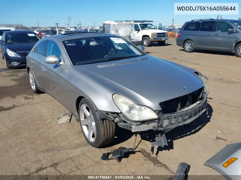 2006 Mercedes-Benz Cls 500 VIN: WDDDJ75X16A055644 Lot: 41700441