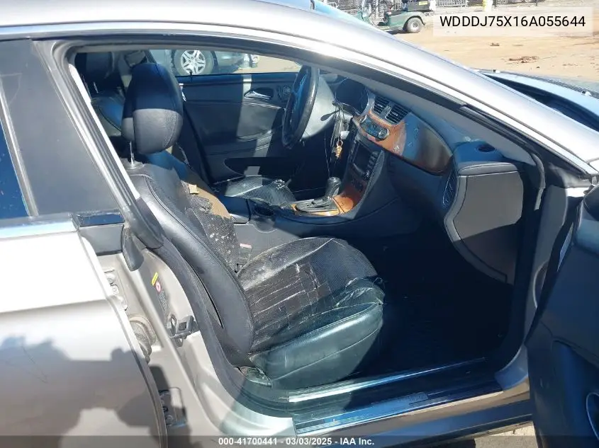 2006 Mercedes-Benz Cls 500 VIN: WDDDJ75X16A055644 Lot: 41700441