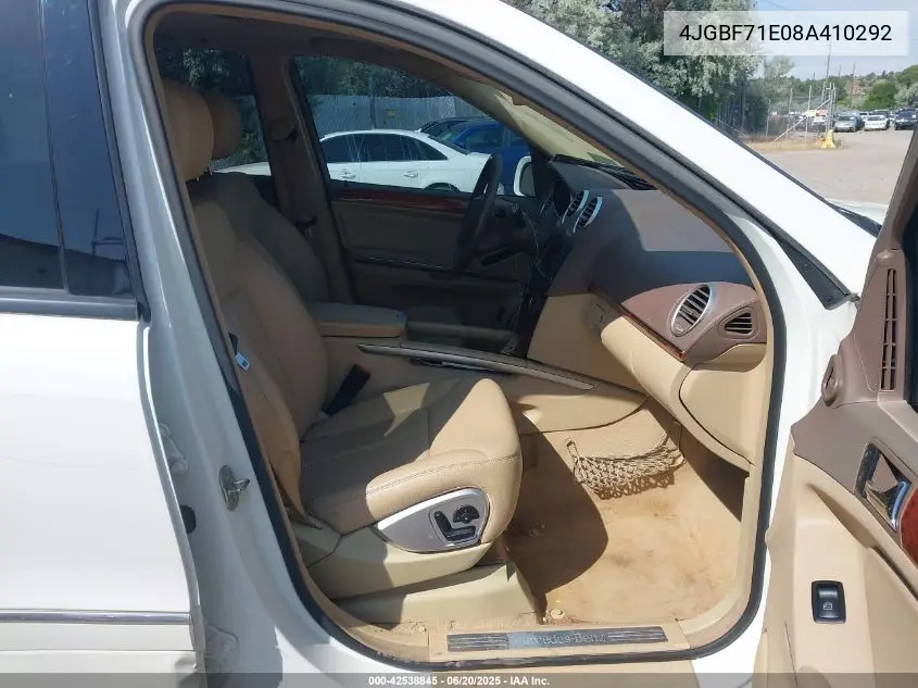 2008 Mercedes-Benz Gl 450 4Matic VIN: 4JGBF71E08A410292 Lot: 42538845