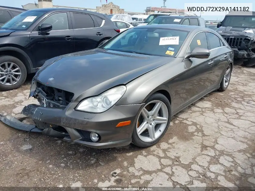 2009 Mercedes-Benz Cls 550 VIN: WDDDJ72X29A141182 Lot: 42353961