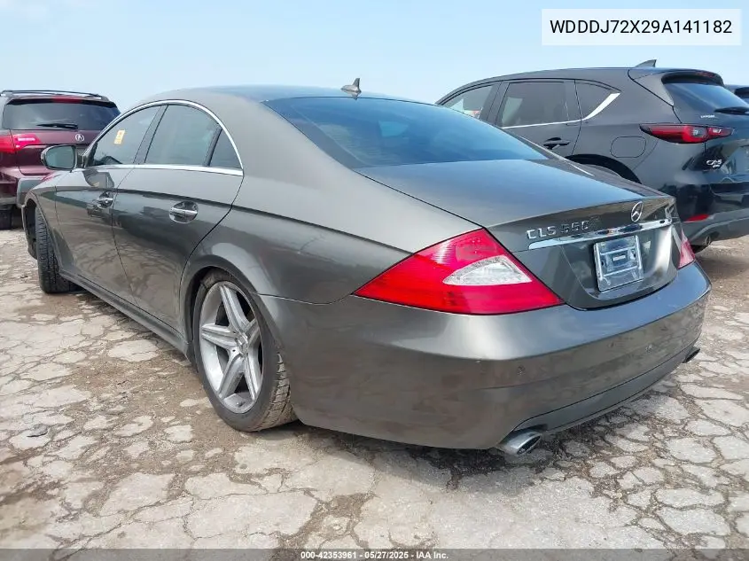 2009 Mercedes-Benz Cls 550 VIN: WDDDJ72X29A141182 Lot: 42353961