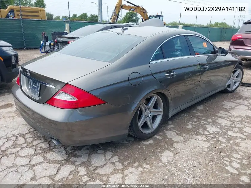 2009 Mercedes-Benz Cls 550 VIN: WDDDJ72X29A141182 Lot: 42353961