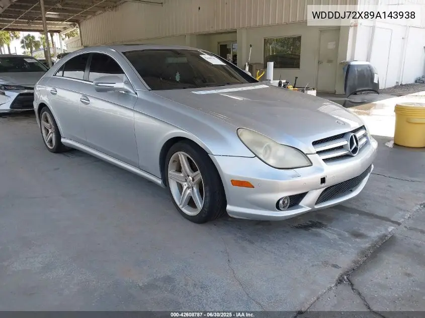 2009 Mercedes-Benz Cls 550 VIN: WDDDJ72X89A143938 Lot: 42608787