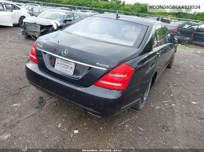 2010 Mercedes-Benz S 550 4Matic VIN: WDDNG8GB8AA328534 Lot: 42246844