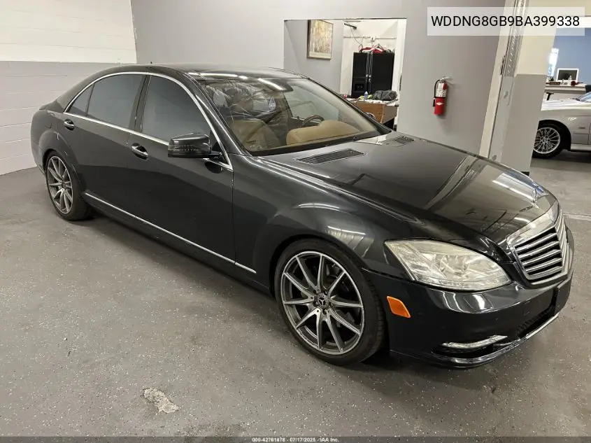 2011 Mercedes-Benz S 550 4Matic VIN: WDDNG8GB9BA399338 Lot: 42761878