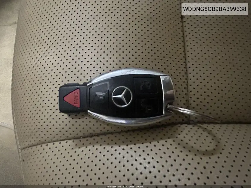 2011 Mercedes-Benz S 550 4Matic VIN: WDDNG8GB9BA399338 Lot: 42761878