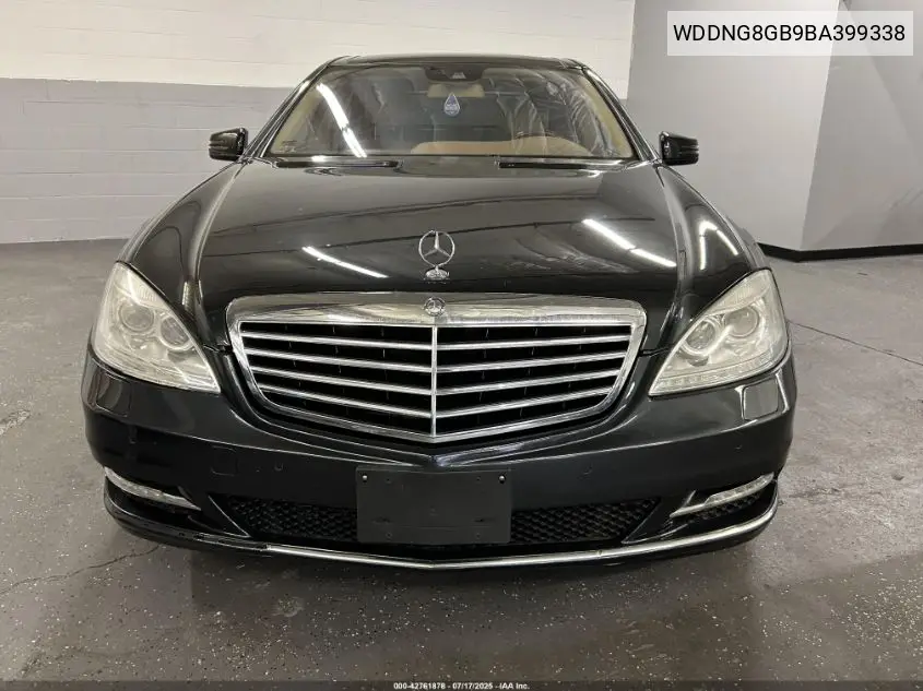 2011 Mercedes-Benz S 550 4Matic VIN: WDDNG8GB9BA399338 Lot: 42761878
