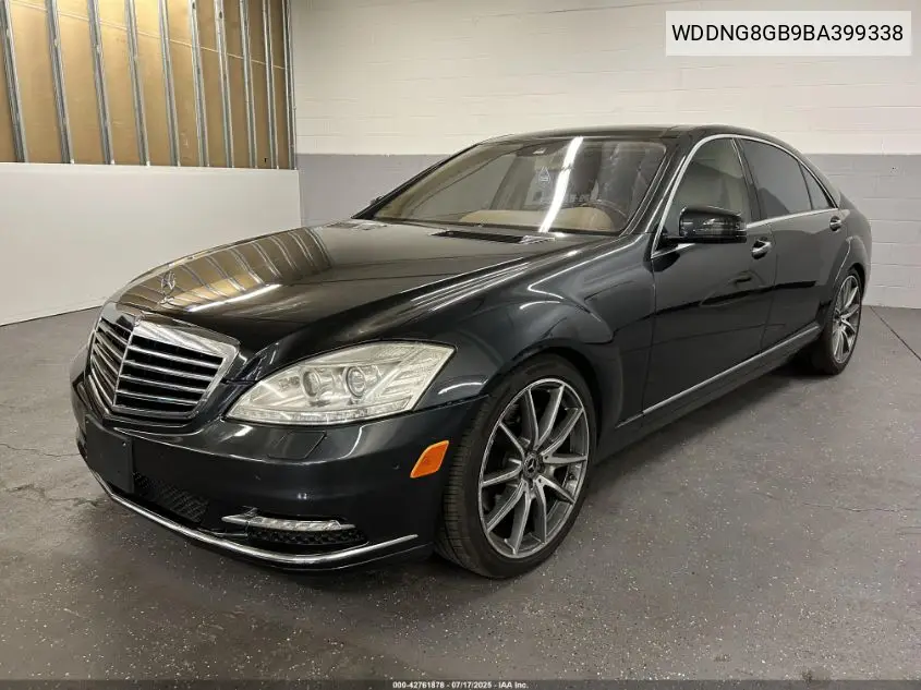 2011 Mercedes-Benz S 550 4Matic VIN: WDDNG8GB9BA399338 Lot: 42761878