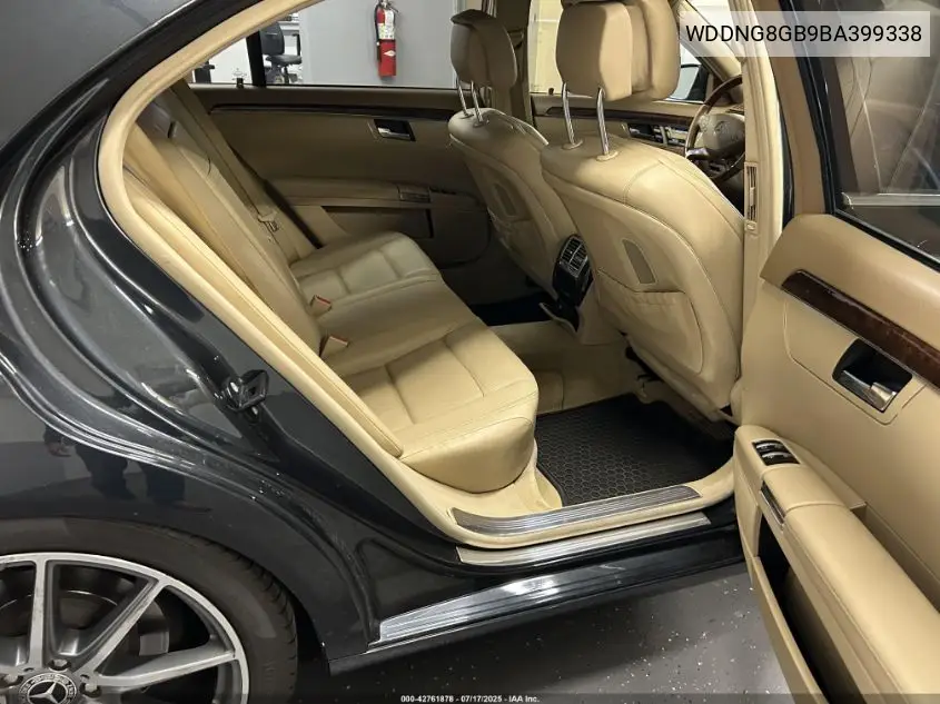 2011 Mercedes-Benz S 550 4Matic VIN: WDDNG8GB9BA399338 Lot: 42761878