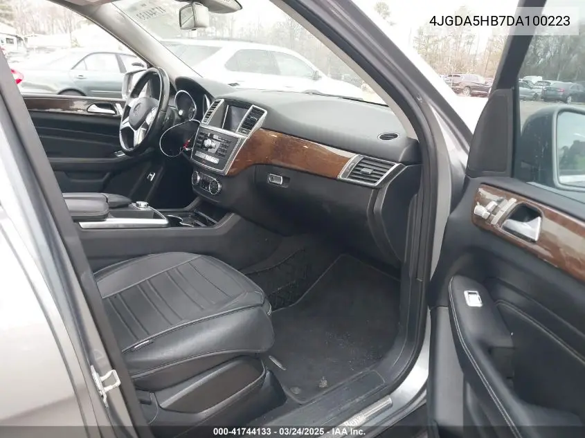 2013 Mercedes-Benz Ml 350 4Matic VIN: 4JGDA5HB7DA100223 Lot: 41744133