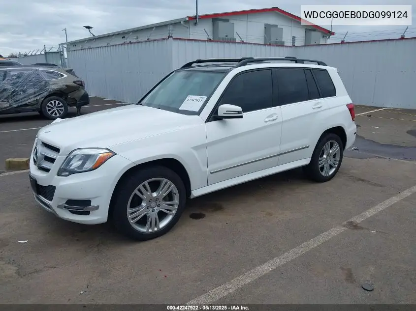 2013 Mercedes-Benz Glk 250 Bluetec 4Matic VIN: WDCGG0EB0DG099124 Lot: 42247922