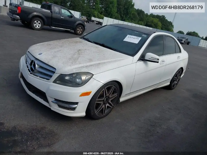2013 Mercedes-Benz C 250 Luxury/Sport VIN: WDDGF4HB8DR268179 Lot: 42614239
